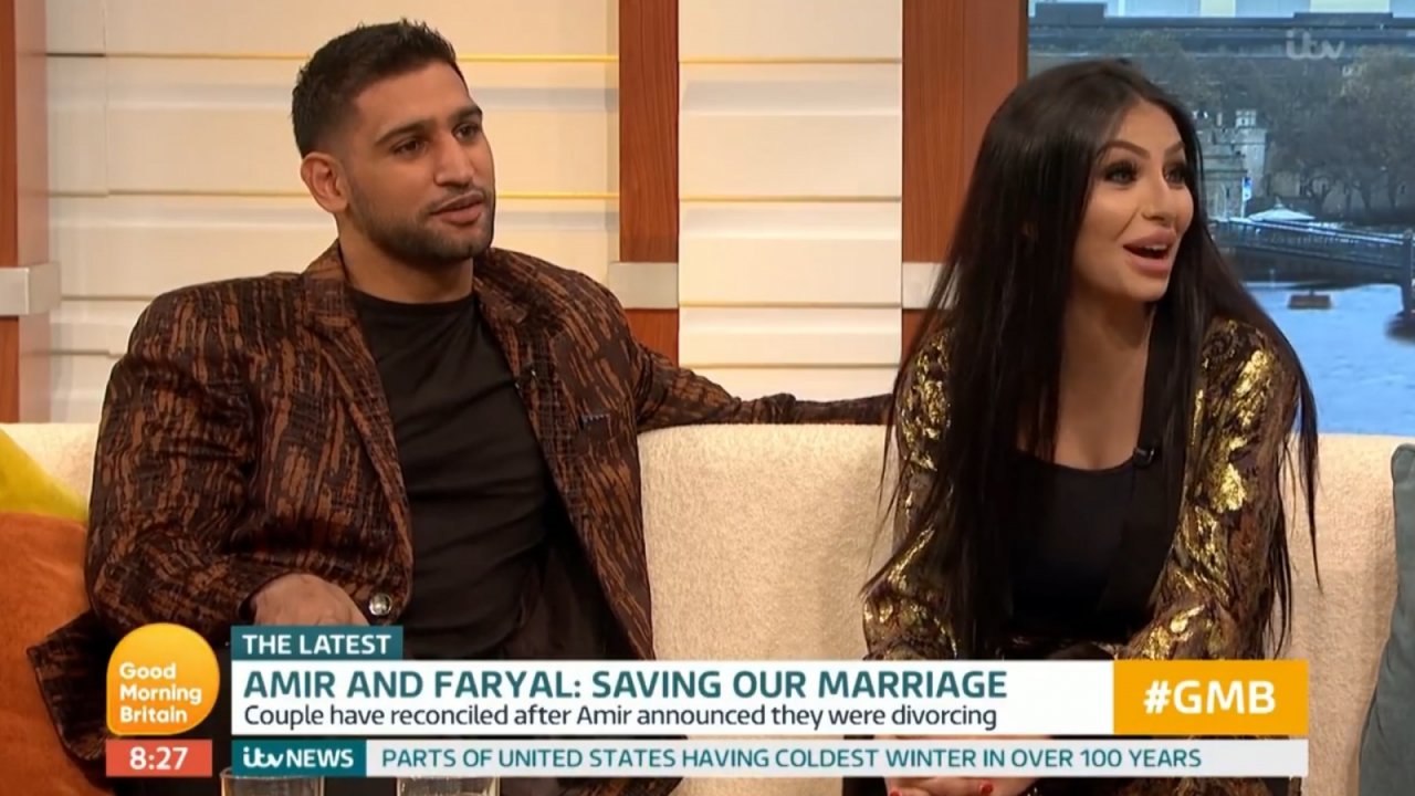 Amir Khan and Faryal Makhdoom talk marital woes and cheating rumours