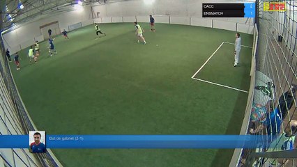 But de gabriel (2-1) - CACC Vs ENSMATCH - 08/01/18 18:00 - LIGUE 4 - Poitiers Game Parc