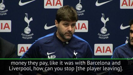 Télécharger la video: How can you stop a player like Coutinho joining the riches of Barcelona? - Pochettino