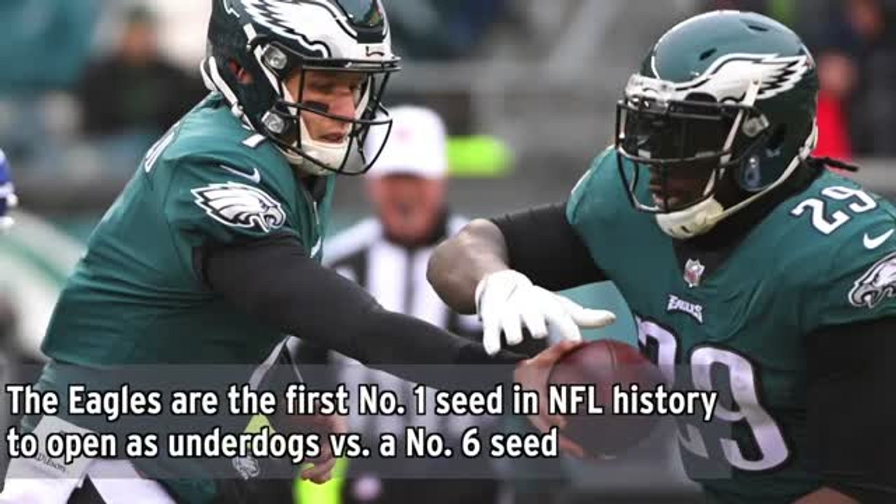 Eagles Open As Home Underdogs Despite Being No. 1 Seed In NFC