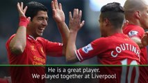 Coutinho 'happy' to be reunited with Suarez