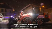 Neige abondante, forts risques d'avalanche dans les Alpes