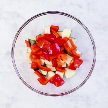 Skinnytaste Cheesy Baked Penne with Roasted Vegetables