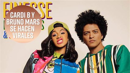 Cardi B y Bruno Mars se hacen virales con 'Finesse'