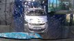 Rear Dashcam Captures Collision at Waranga Car Wash