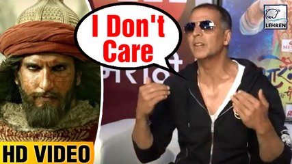 Akshay Kumar's Shocking Reaction On Padman And Padmavati Clash