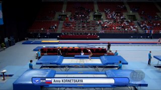 KORNETSKAYA Anna (RUS) - 2017 Trampoline Worlds, Sofia (BUL) - Qualification Trampoline Routi