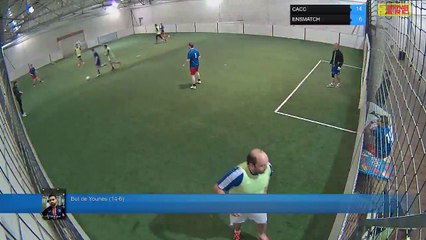 But de Younes (14-6) - CACC Vs ENSMATCH - 08/01/18 18:00 - LIGUE 4 - Poitiers Game Parc