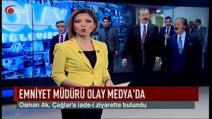 Emniyet Müdürü Olay Medya'da