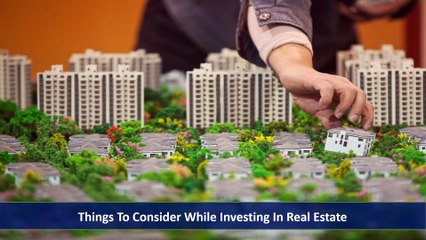 Brett Marks Noah Group | Things to Consider While Investing in Real Estate