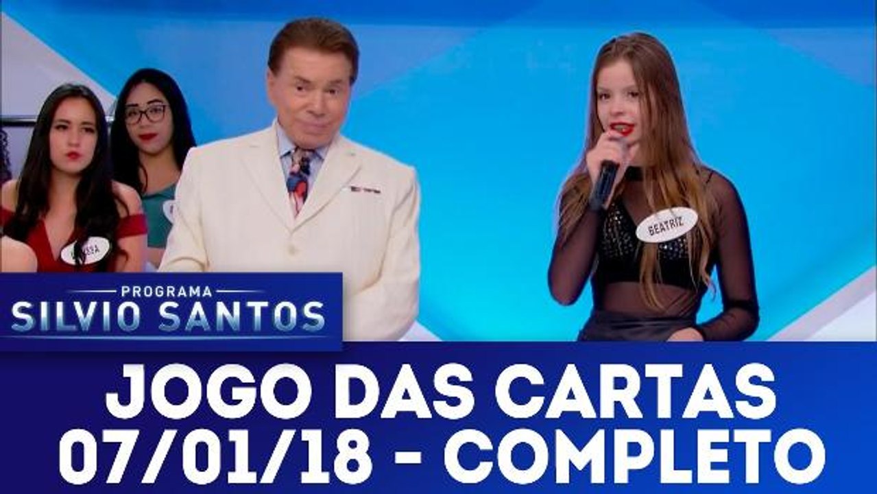 Jogo das Cartas - 07.01.18 - Completo