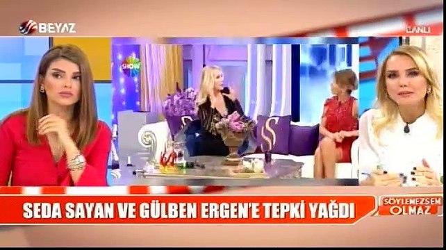 Ece Erken, Gülben Ergen'i topa tuttu