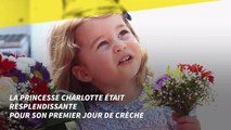 La Princesse Charlotte était trop mignonne pour son premier jour de crèche