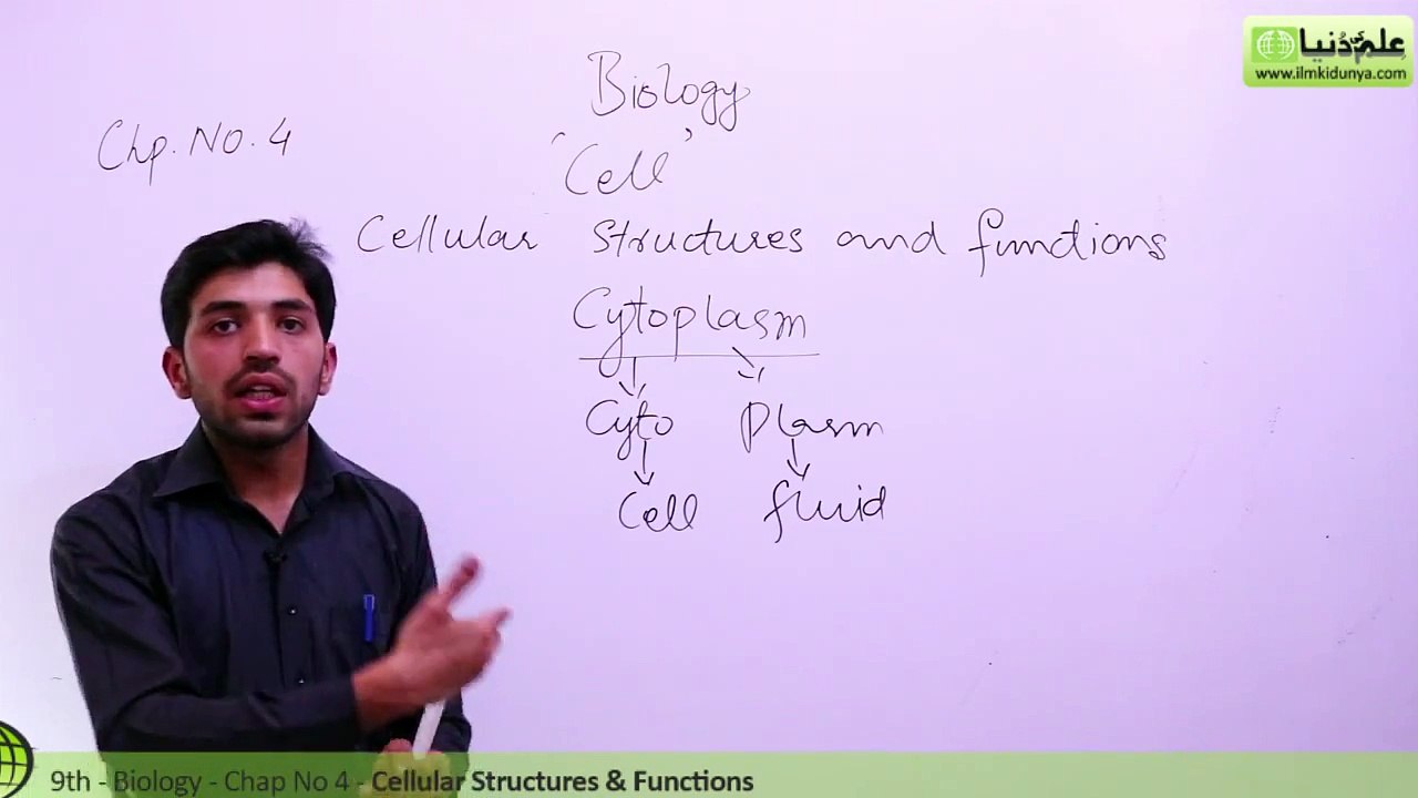 Cytoplasm Biology - Biology Chapter 4 Cell biology - 9th Class - YouTube