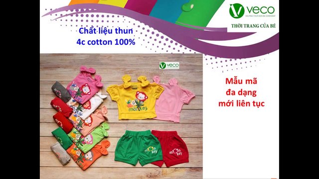 Quần áo trẻ em xuất khẩu giá sỉ - Bộ sọt in hình chú khỉ đáng yêu cho bé gái