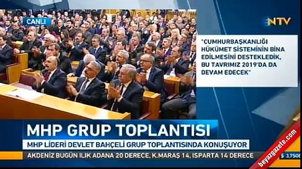 Bahçeli, Erdoğan'a desteğini yeniledi