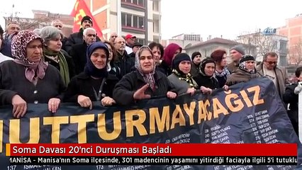 Soma Davası 20'nci Duruşması Başladı