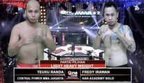 One Pride MMA LightHeavy Weight, Teuku Randa VS Fredy Irawan