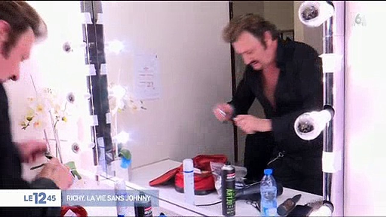 Richy, un sosie de Johnny Hallyday confie encaisser jusqu'à 10.000 euros par concert ! Regardez