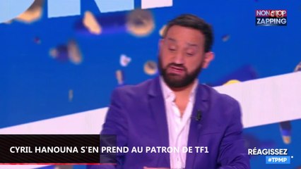 Cyril Hanouna : Snobé par le patron de TF1, il lui envoie un tacle dans TPMP (Vidéo)