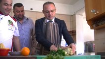 Türk Mutfağını Tanıtmak İçin Yola Çıkan Kaymakamlar Yemek Pişirmeye Devam Ediyor