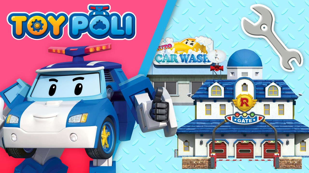 Let's build a building with blocks! | TOY POLI Special clips