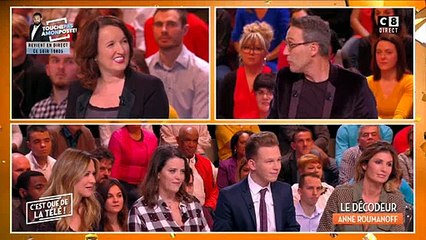 Après l'utilisation du mot "censure", Anne Roumanoff remet à sa place une chroniqueuse de C8 - Regardez