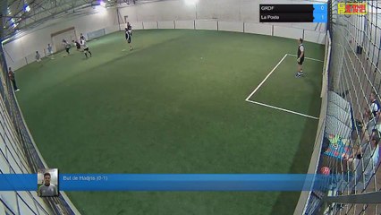 But de Hadjris (0-1) - GRDF Vs La Poste - 08/01/18 21:00 - LIGUE 4 - Poitiers Game Parc