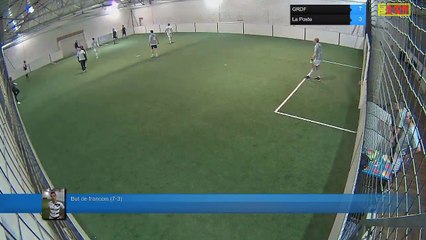 But de francois (7-3) - GRDF Vs La Poste - 08/01/18 21:00 - LIGUE 4 - Poitiers Game Parc