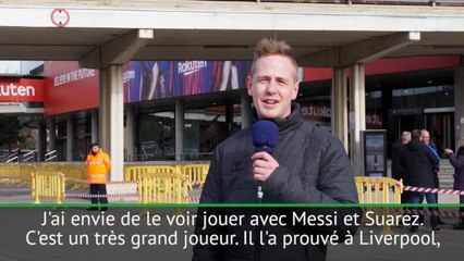 Transferts - Les fans du Barça ont déjà adopté Coutinho