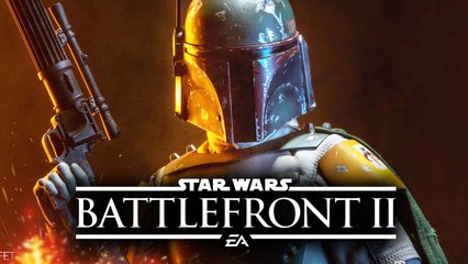 STAR WARS BATTLEFRONT 2 - Funny Boba Fett Glitch on Star Killer Base (2018)