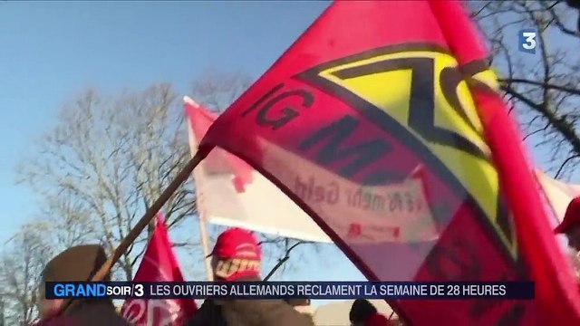 Allemagne : des ouvriers réclament la semaine de travail de 28 heures