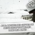 Vigilance avalanches: Des chutes de neige exceptionnelles dans les Alpes