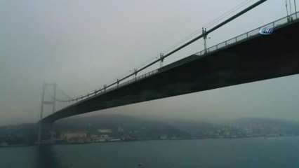 Sis Altındaki 15 Temmuz Şehitler Köprüsü Havadan Görüntülendi