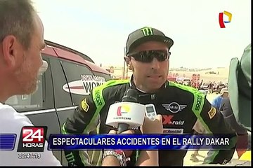 Dakar 2018: cuatrimotista Alexis Hernández obtuvo el 2do puesto en etapa Pisco - Marcona