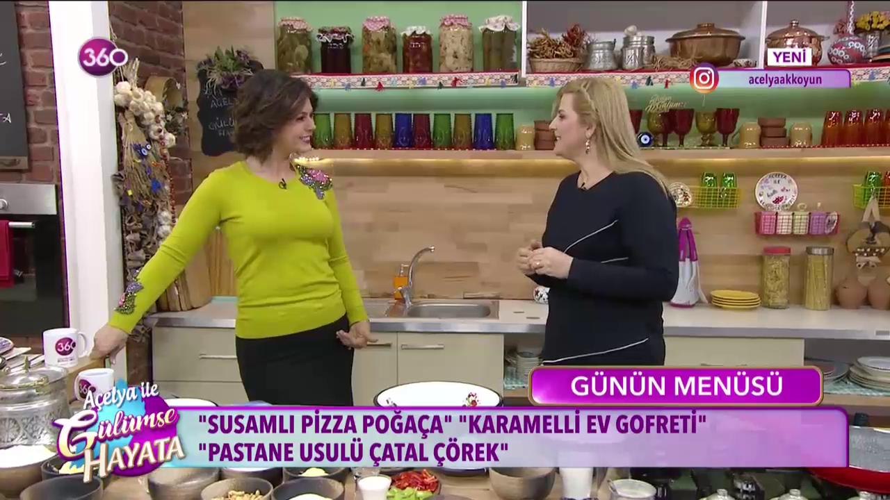 Susamlı Pizza Poğaça