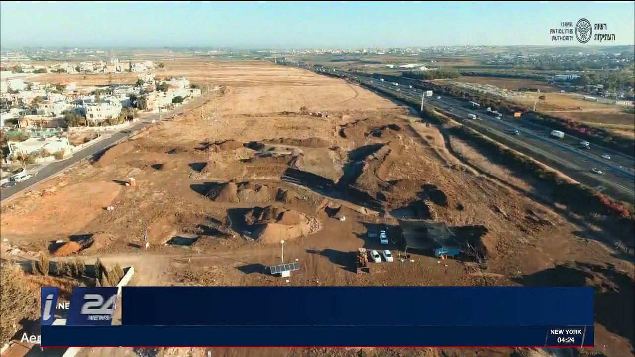 Découverte d'un site préhistorique près de Jaljulia