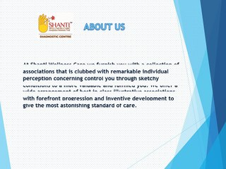 Best Pathology and Diagnostic Centre in Kolkata - Shanti Wellness Care