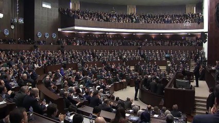 Cumhurbaşkanı Erdoğan : “İsrail’in şımarıklıkları bölge ile birlikte tüm dünyayı felakete doğru sürüklemektedir” - TBMM