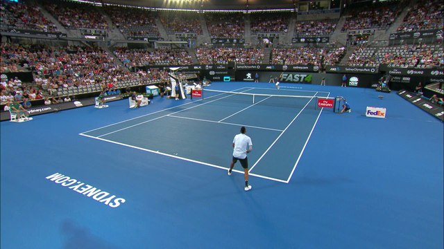 Open d'Australie 2018 - Le show Alexandre Zverev - Nick Kyrgios au Fast4 Tennis de Sydney