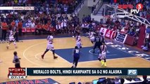 SPORTS BALITA: Meralco Bolts, hindi kampante sa 0-2 ng Alaska