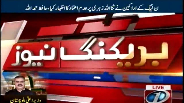 Shahid Khaqan Abbasi meets Nawaz Sharif