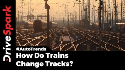 How Do Trains Change Tracks? - DriveSpark