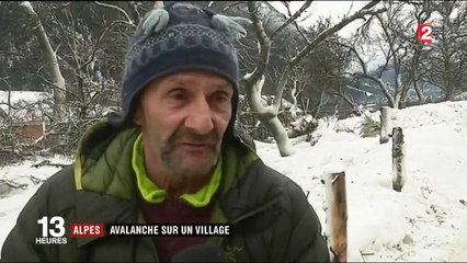 Intempéries : avalanche en Haute-Savoie