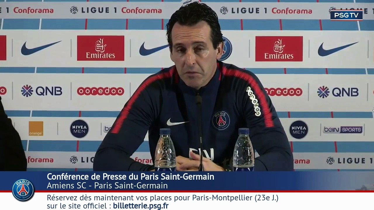 Conf de presse Amiens - PSG CDL quart