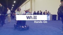 Whill smart wheelchair hands-on at CES 2018