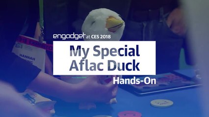 My Special Aflac Duck hands-on at CES 2018