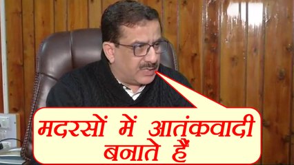 Madarsa पर Wasim Rizvi का विवादित बयान, कहा मदरसों में आतंकवादी बनाते हैं | वनइंडिया हिन्दी