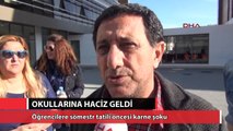 Okullarına haciz geldi