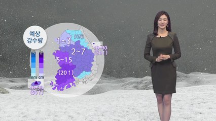 [날씨] 밤사이 많은 눈...내일 아침 강추위 기승 / YTN